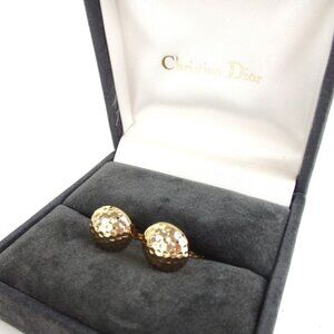 Authentic Christian Dior cuffs metal [Used]